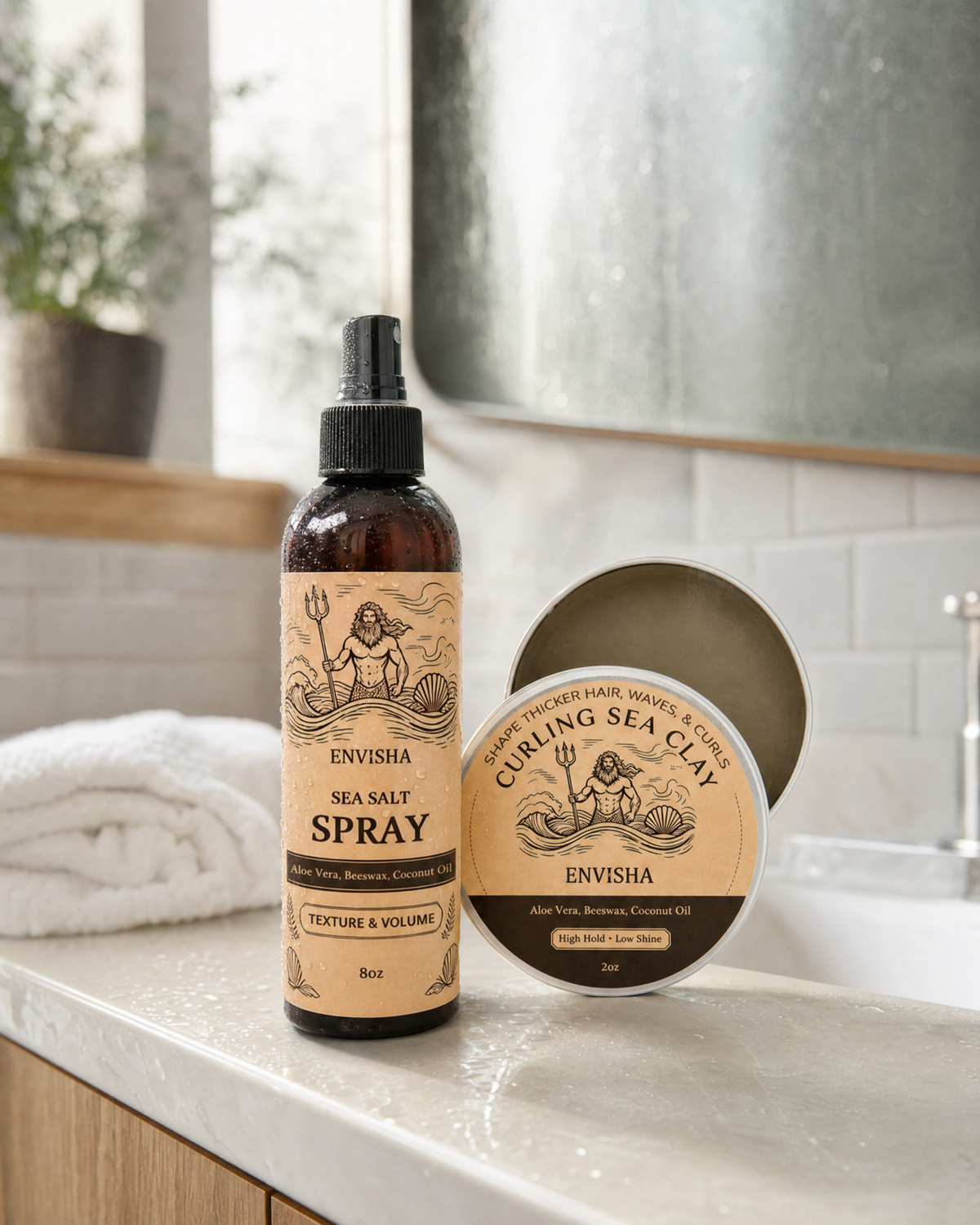 Tideform Sea Salt Spray & Clay Bundle