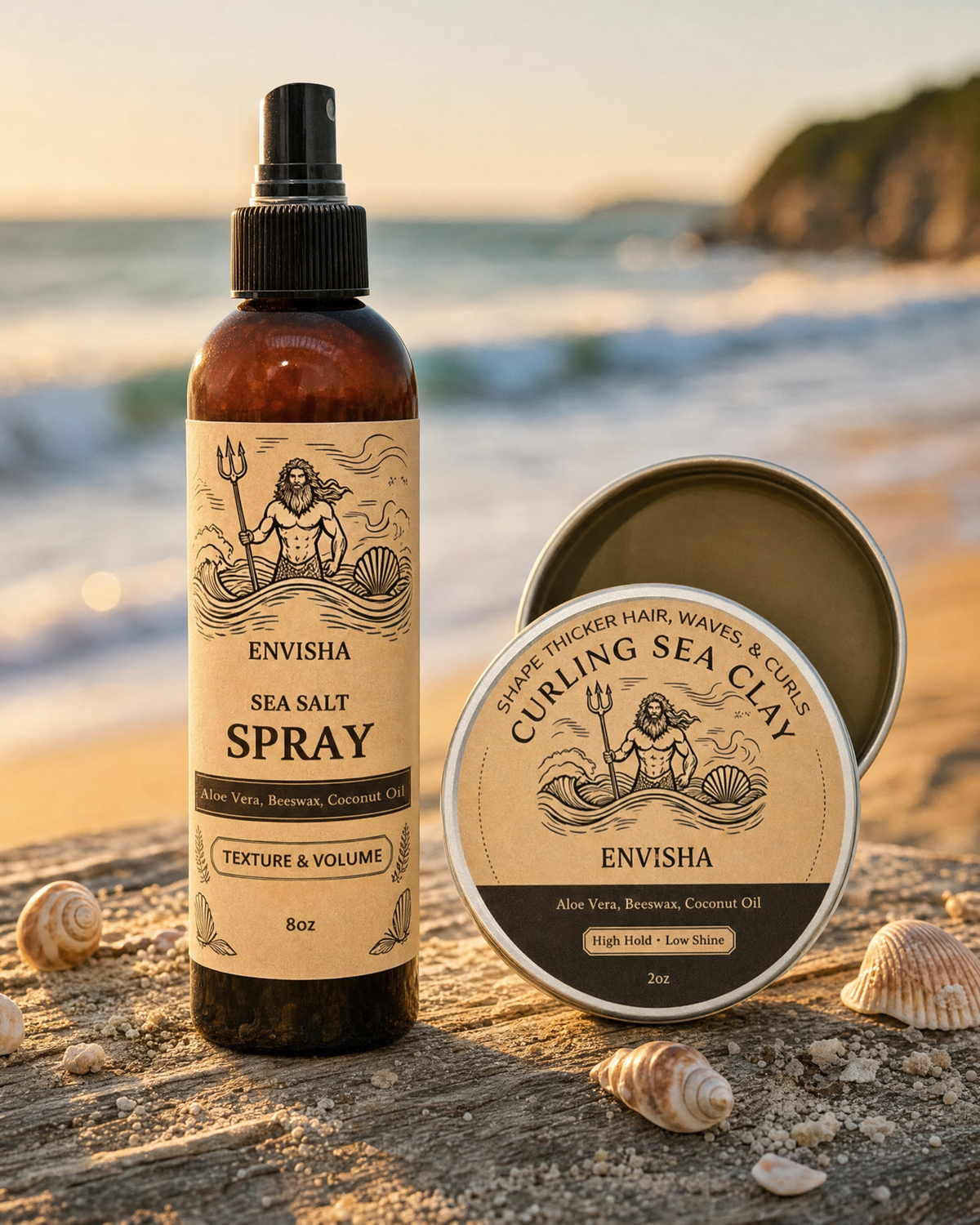 Tideform Sea Salt Spray & Clay Bundle