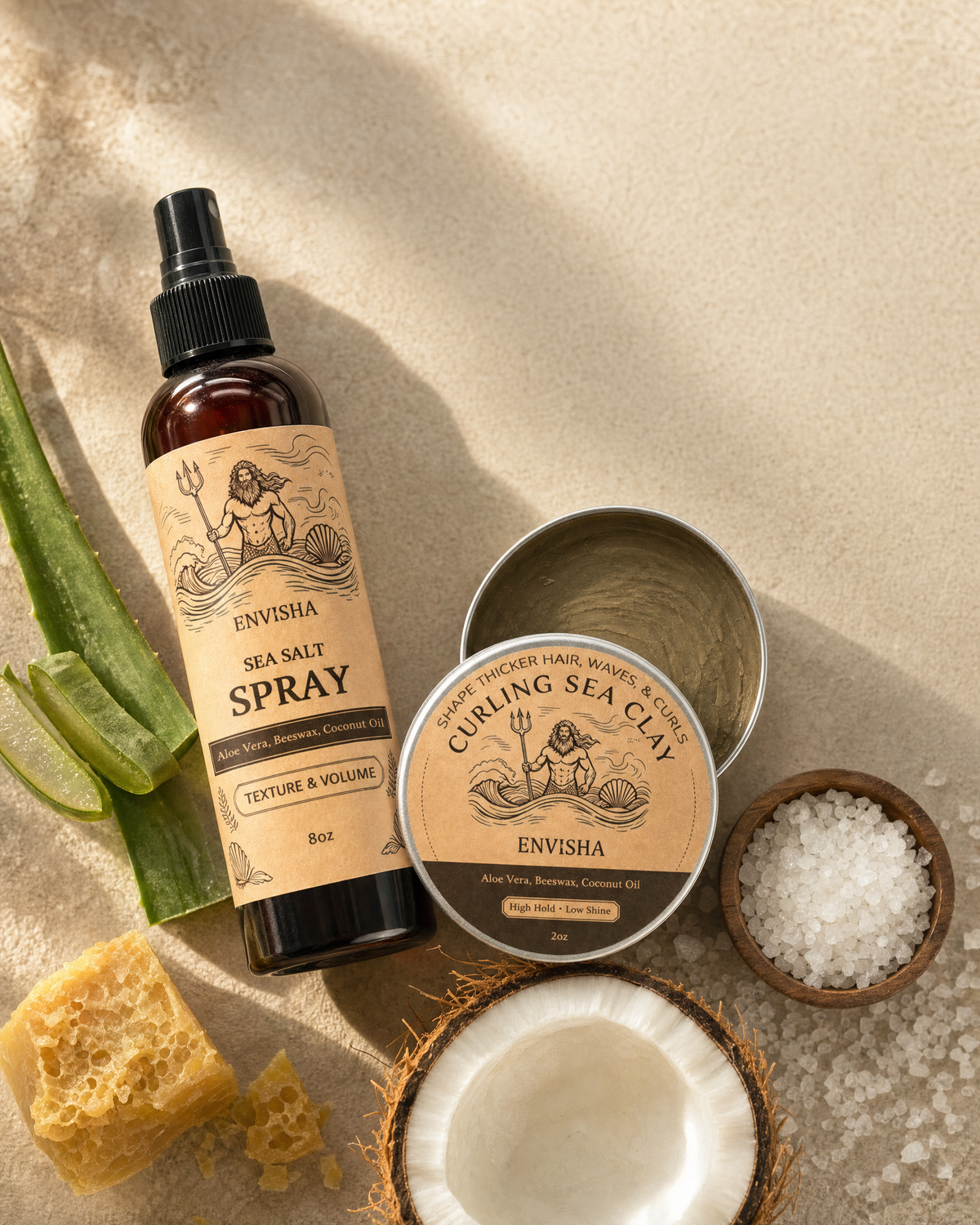 Tideform Sea Salt Spray & Clay Bundle