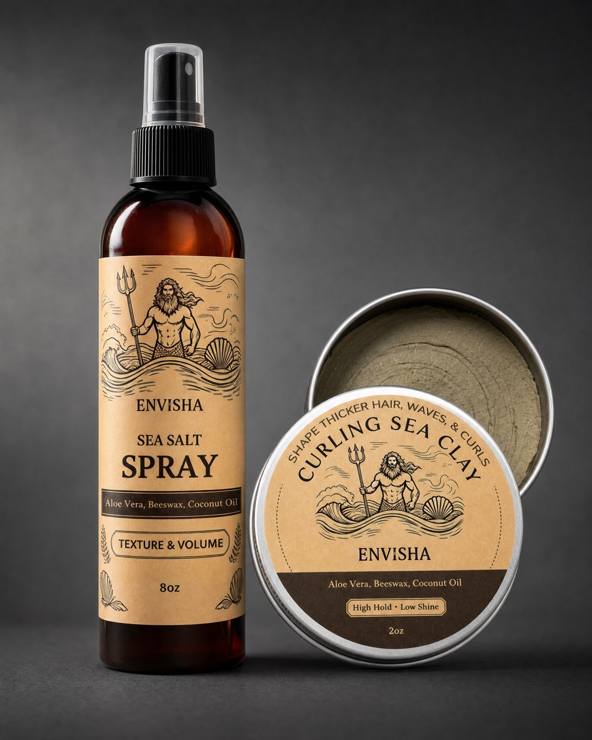Tideform Sea Salt Spray & Clay Bundle